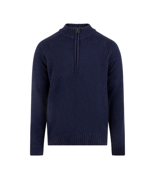 Jed Quarter Zip Sweater – Navy