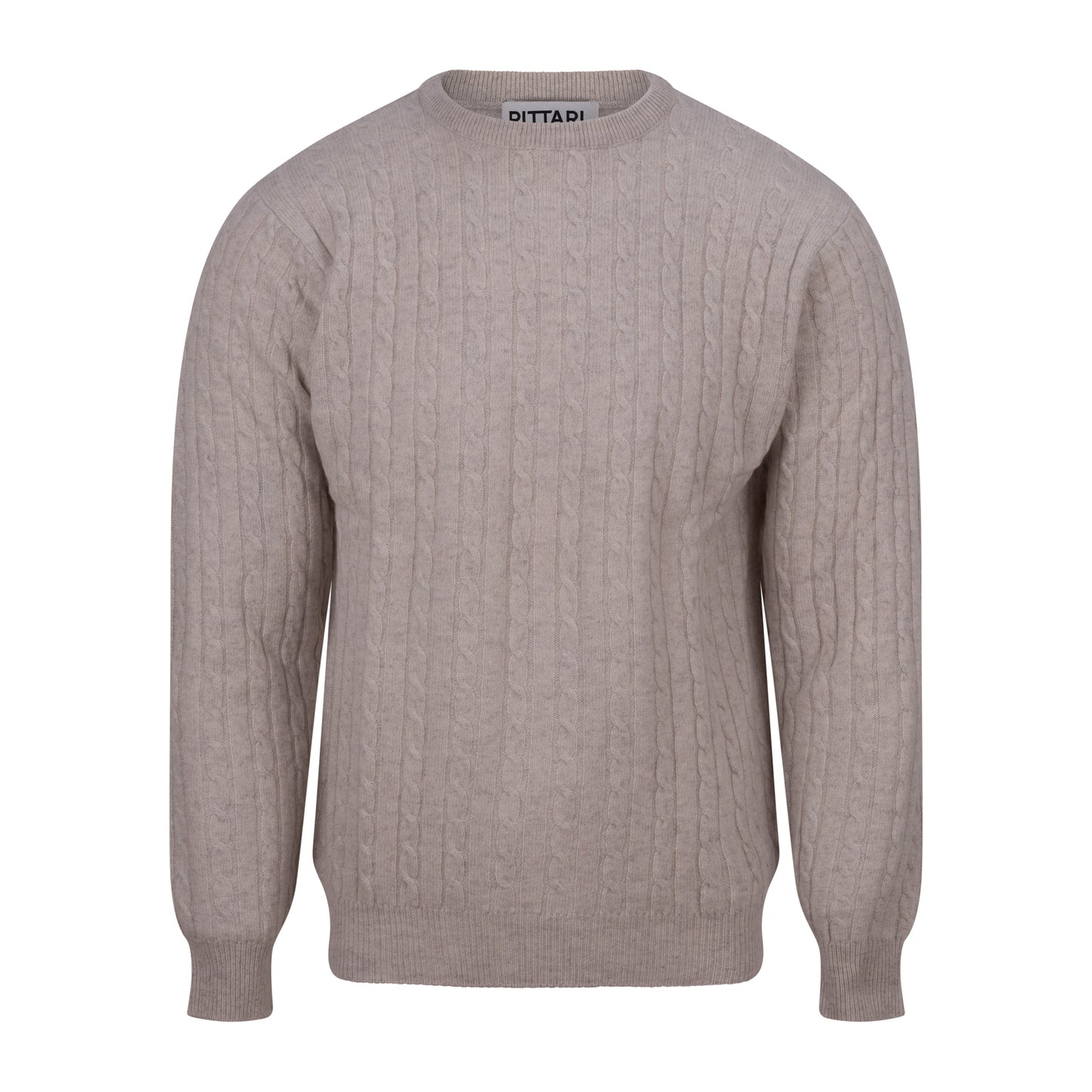 Mini Cable Merino Sweater – Clay