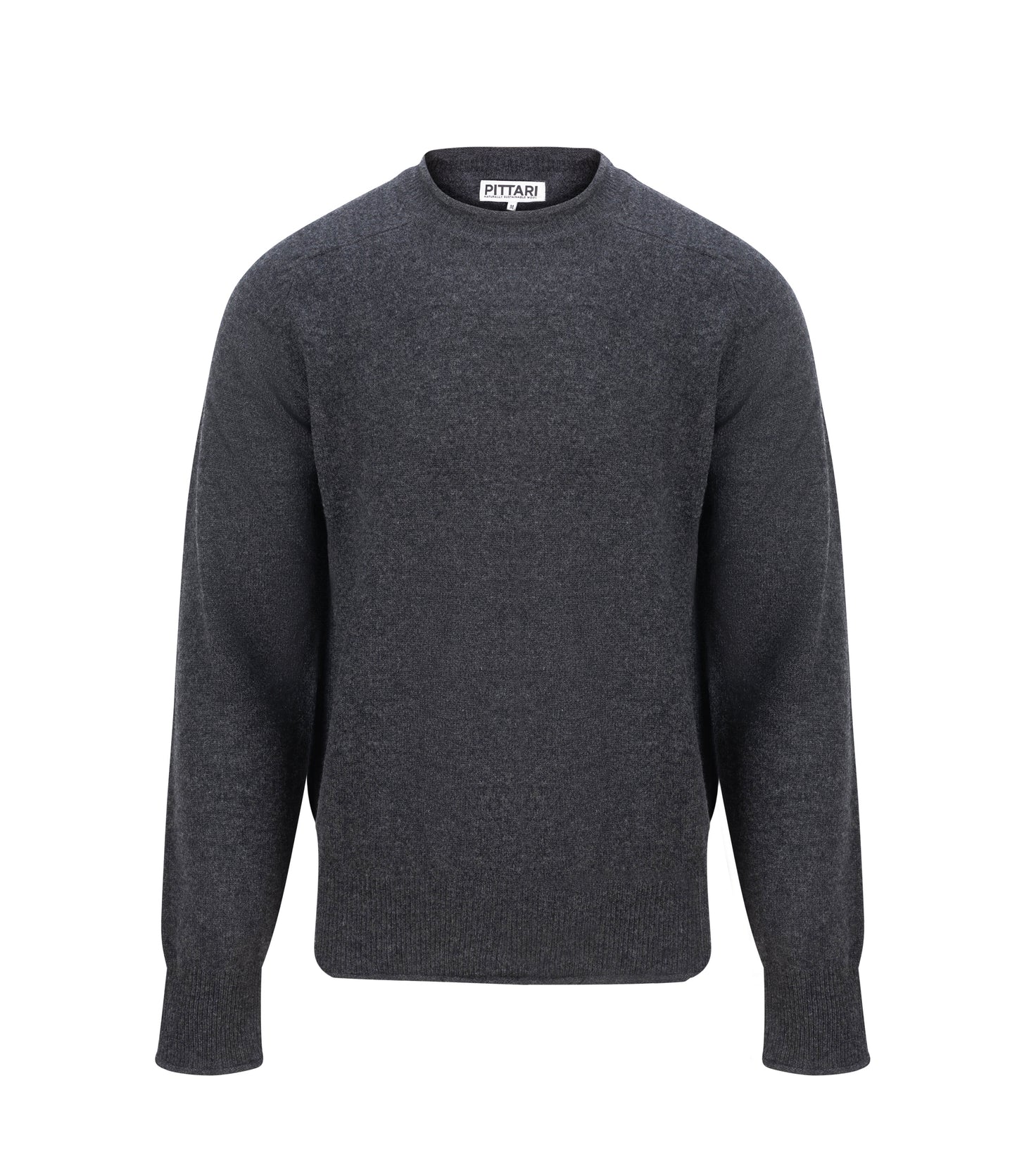 Usk Lambswool Sweater – Charcoal