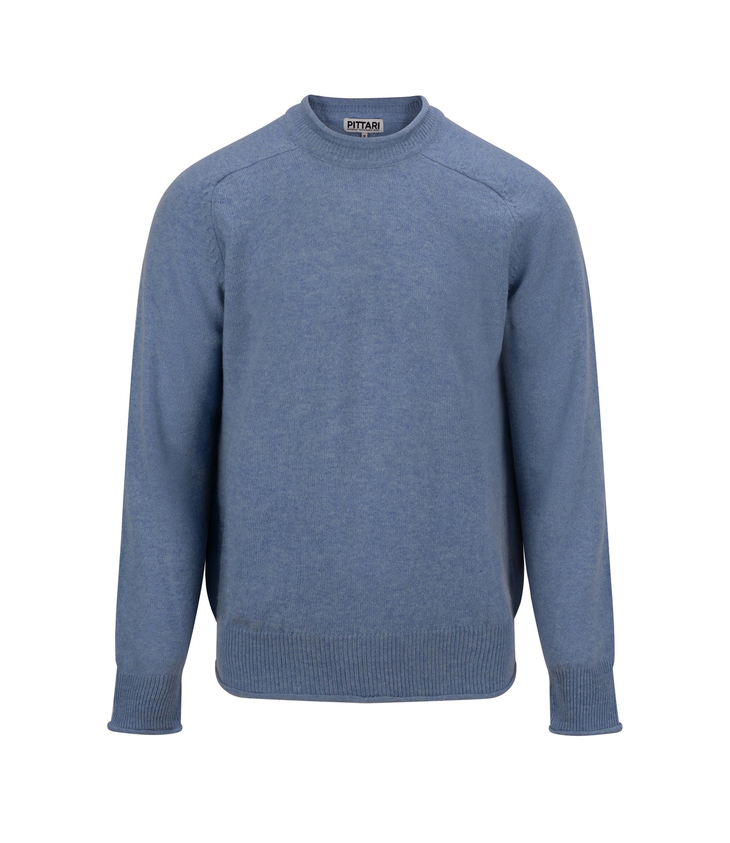 Usk Lambswool Sweater – Light Blue