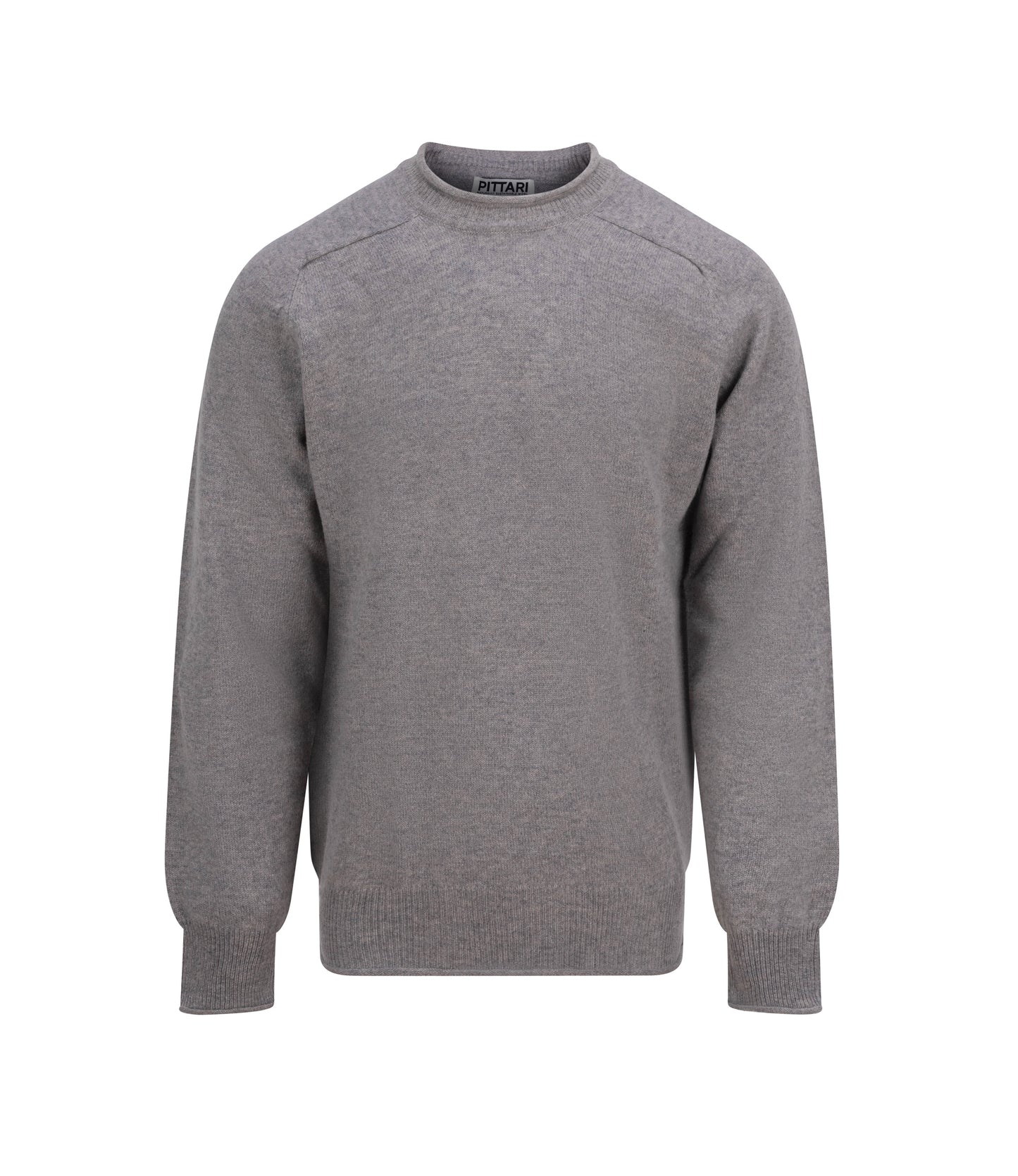 Usk Lambswool Sweater – Light Grey