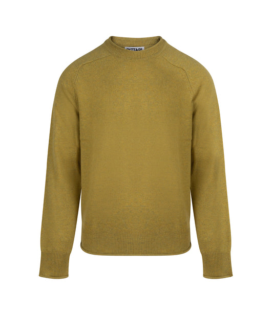 Usk Lambswool Sweater – Ochre