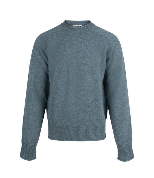 Usk Lambswool Sweater – Soft Blue