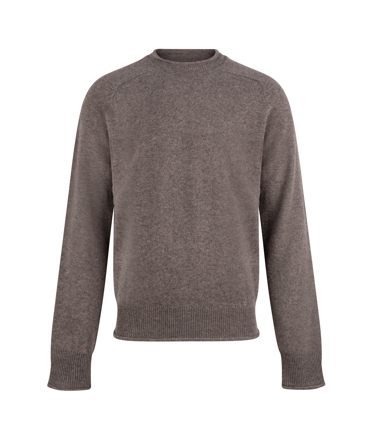 Usk Lambswool Sweater – Taupe
