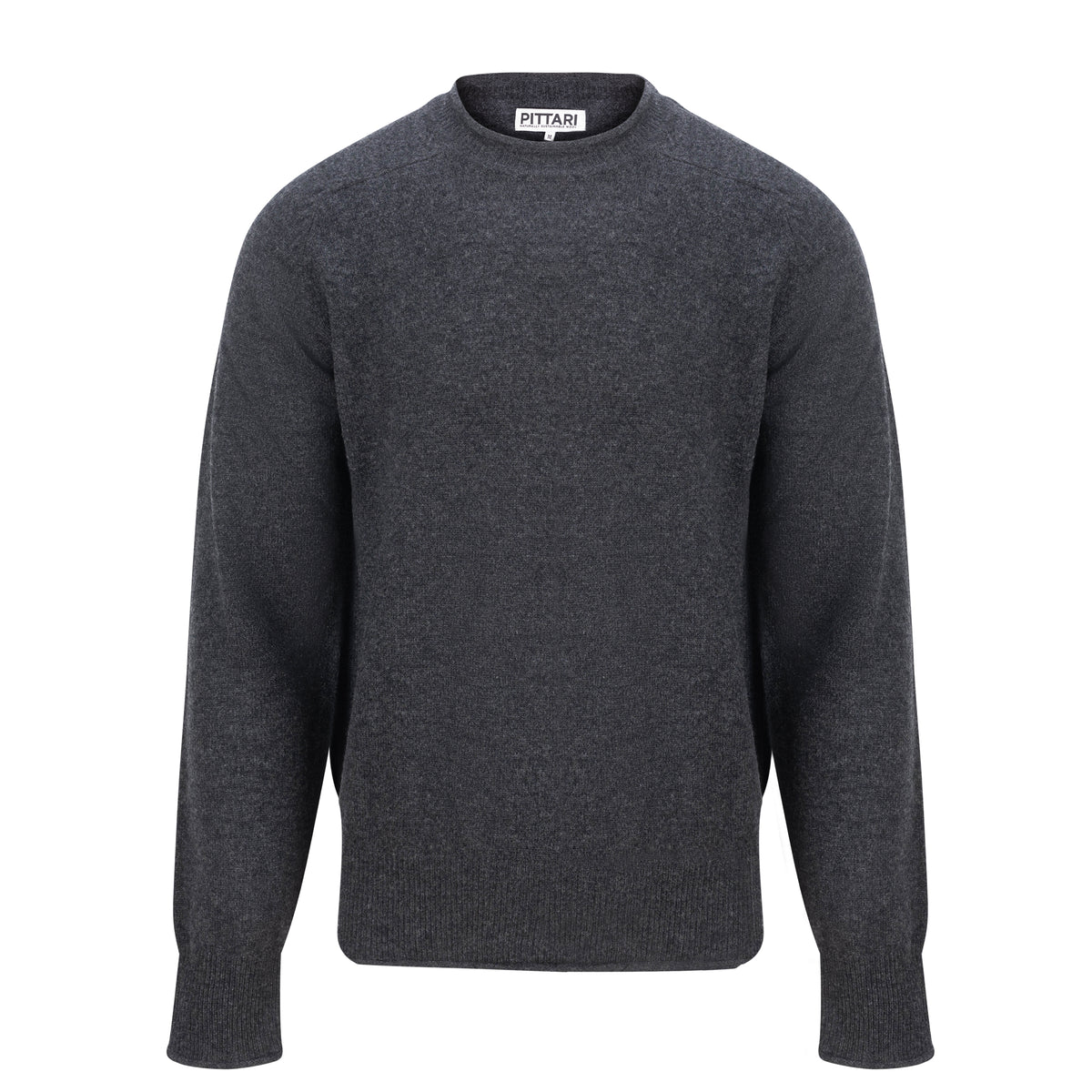 Usk Lambswool Sweater – Grey Mix