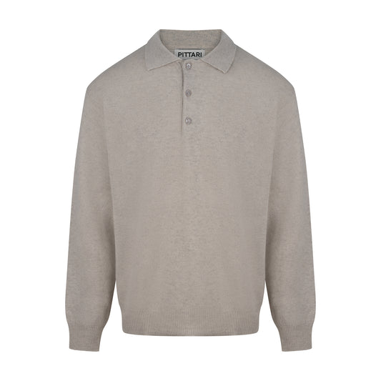Polo Lambswool Sweater - Clay