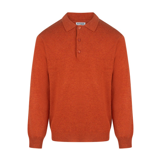 Polo Lambswool Sweater - Ember