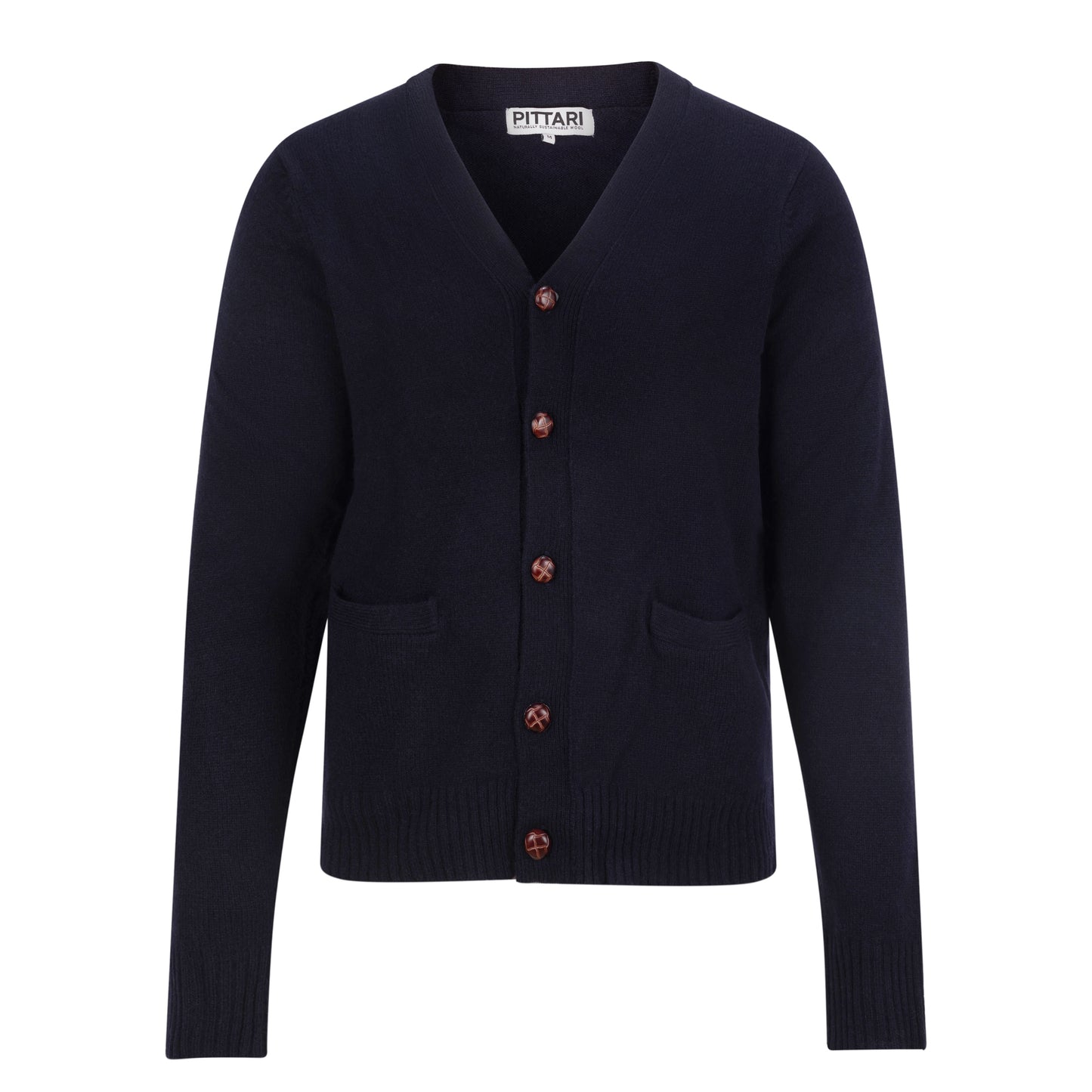 Roy Merino Cardigan – Dark Navy