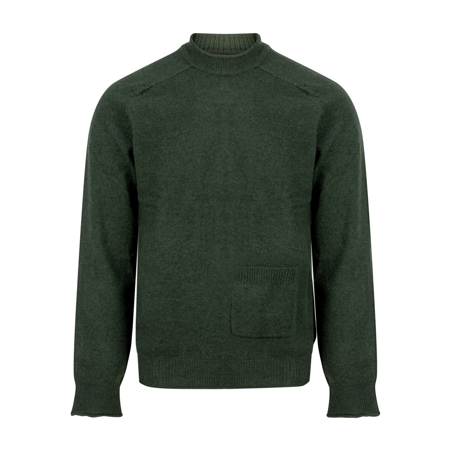 Usk Pocket Sweater – Rosemary Green