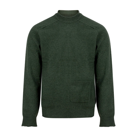 Usk Pocket Sweater – Rosemary Green