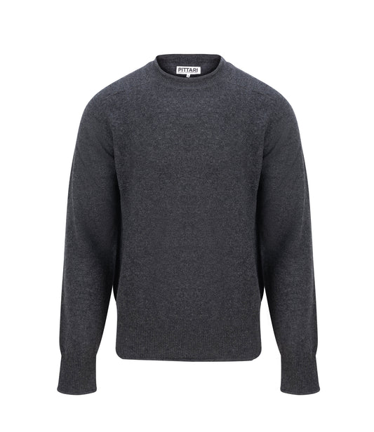 Usk Lambswool Sweater – Charcoal