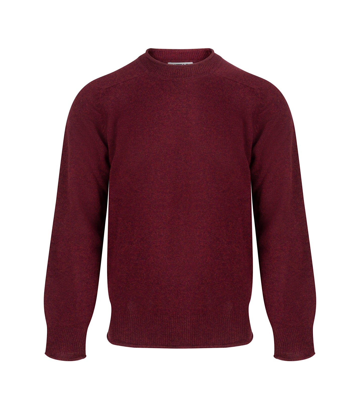 Usk Lambswool Sweater – Claret