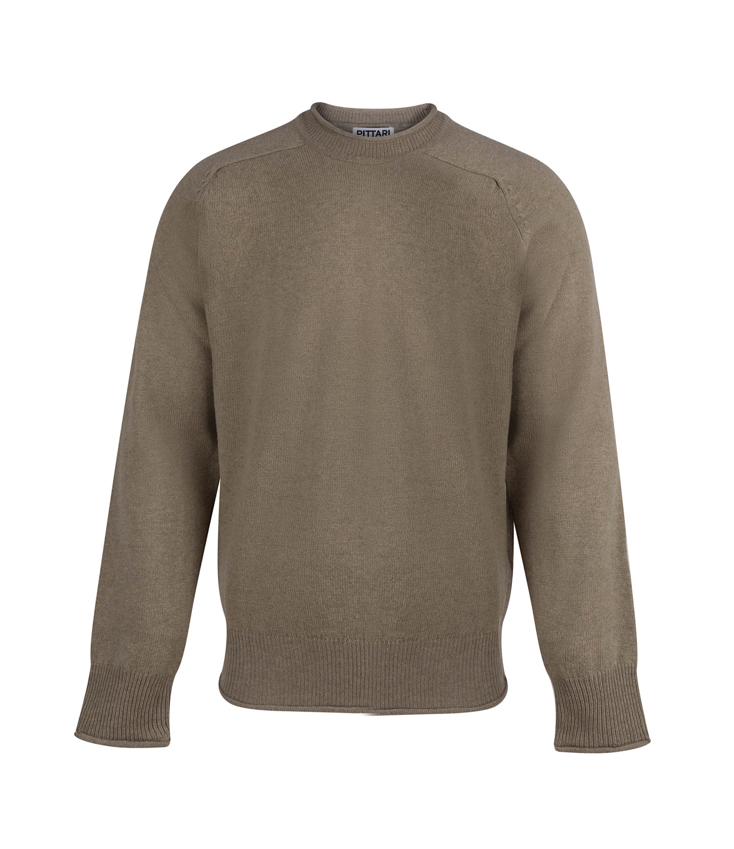 Usk Lambswool Sweater – Gravel