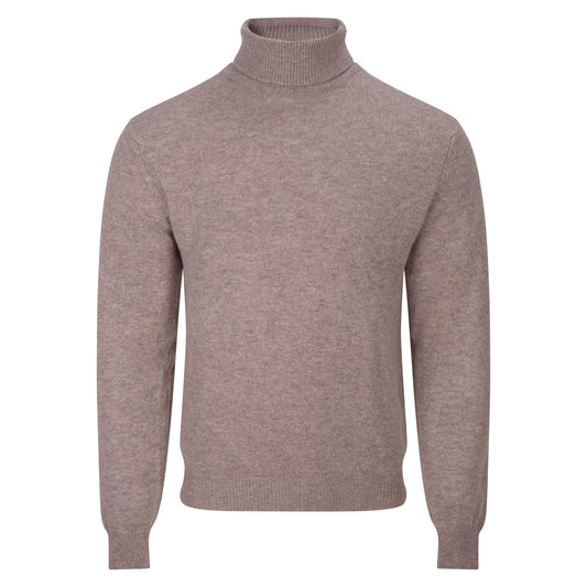 Wye Lambswool Turtleneck Sweater – Tawney Beige