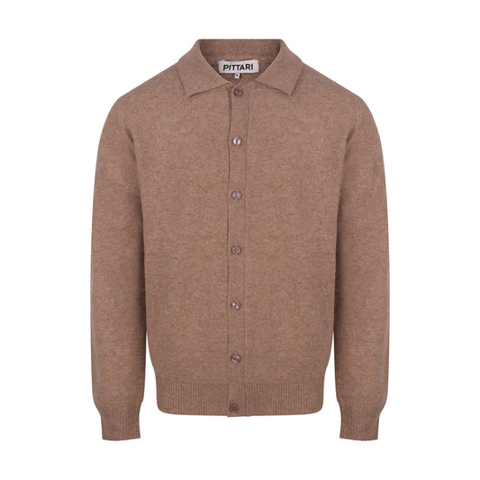 Dene Lambswool Full Button Cardigan - Colt