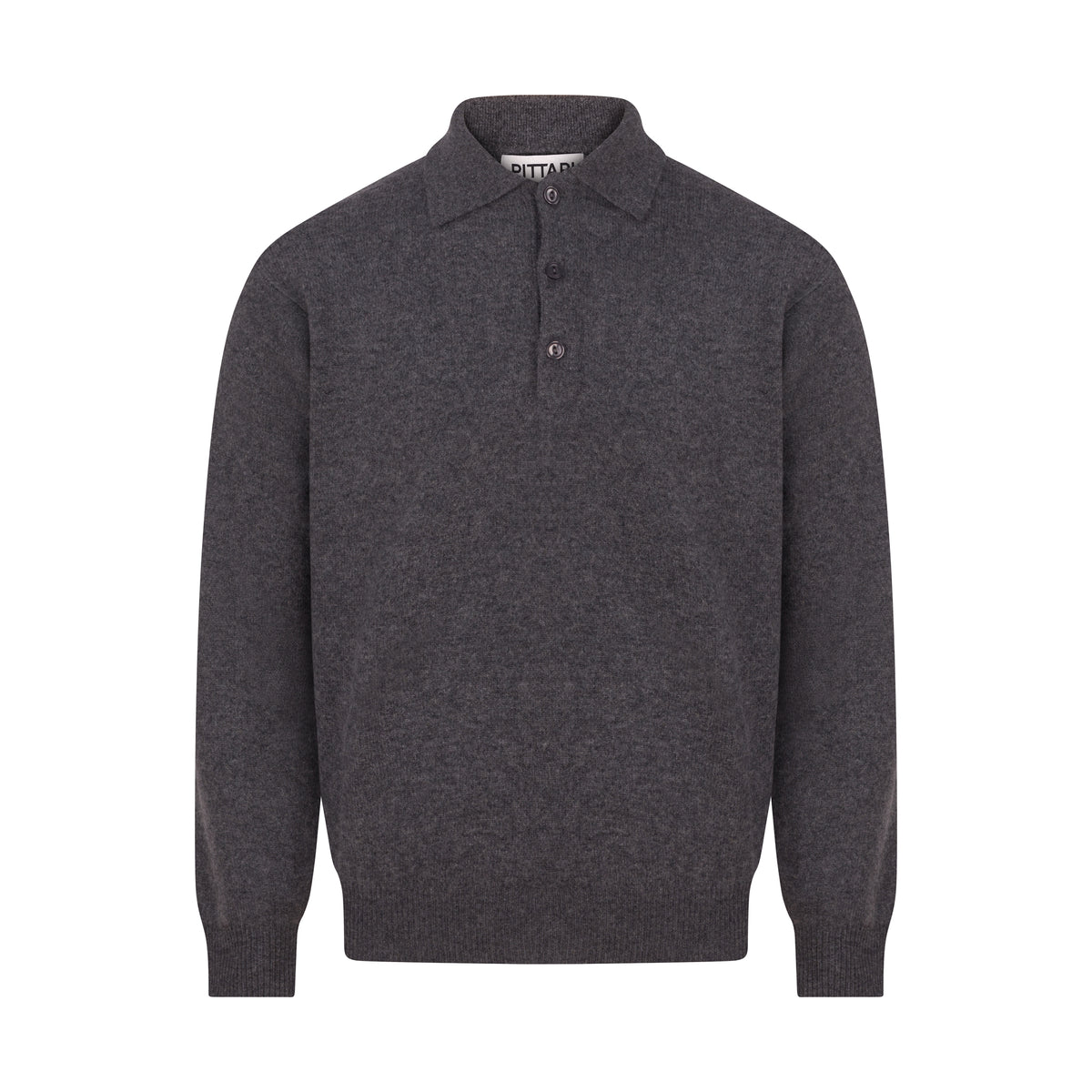 Polo Lambswool Sweater - Cliff